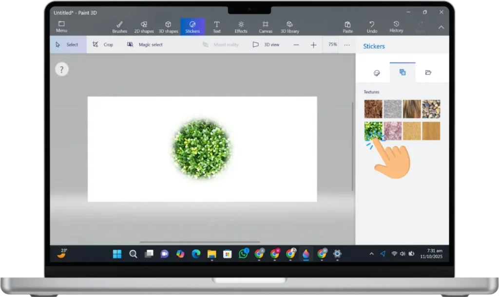 Paint 3D 19 paint 3dStickers