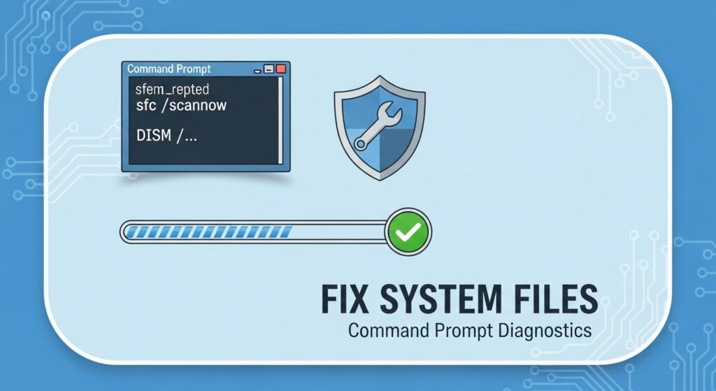 5 Fix system files